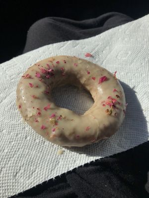 The amazing earl grey donut  at Cartems Donuts - Main St in Vancouver