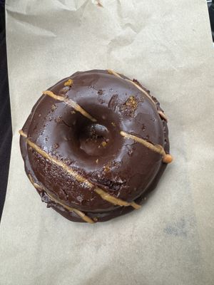 Baked chocolate orange  #Veganuary at Cartems Donuts - Main St in Vancouver
