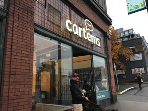 Outside  at Cartems Donuts - Main St in Vancouver