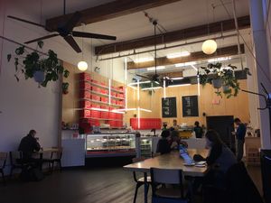 Inside  at Cartems Donuts - Main St in Vancouver