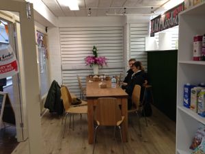 Nice seating area. at Oh My Goodness in Eastbourne