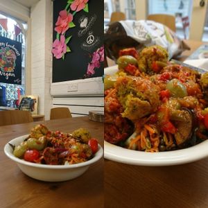 Amazing food as always at Oh my goodness and a chilled vibe. Eat in or take away. Yay.  at Oh My Goodness in Eastbourne