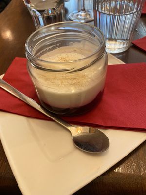 Dessert was good at Zum Wohl in Vienna