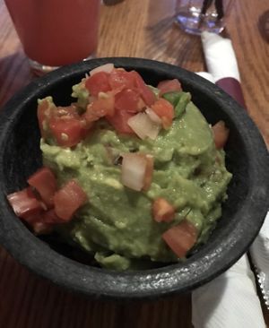 Flavorless and soulless guacamole   at Tex Tubb's Taco Palace in Madison