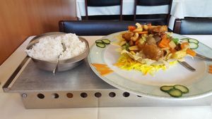 dinner at De Oude Plek in Rotterdam