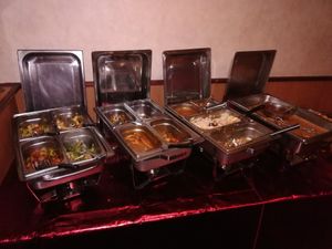 The buffet at De Oude Plek in Rotterdam