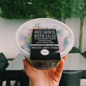 #OrzoCaprese Warm Salad
#Meatless
#LowFat
#FITfood
Swing by if you haven't tried this new entry yet! at Soul Kitchen in Davao City