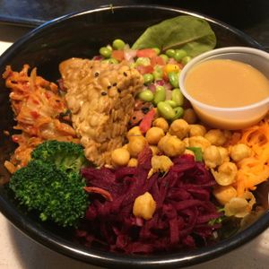 Asian bowl at Copper Branch - 600 Maisonneuve W/O in Montreal