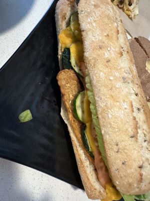 Tempeh sandwich   at Copper Branch - 600 Maisonneuve W/O in Montreal