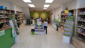 display at My Pillow Health Store in The Hague