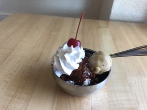$5 sundae at The Cookie Counter in Seattle