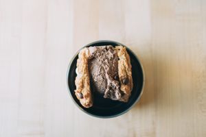 Ice cream sandwich at The Cookie Counter in Seattle