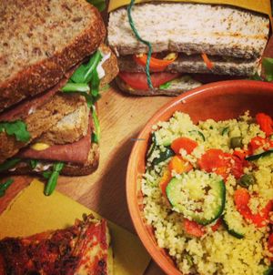 saturday lunchbreak  at La Margherita in Bologna