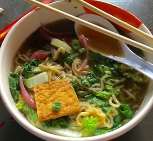 Vegan Ramen at Krunkwich Ramen House in Des Moines