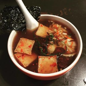 Vegan Ramen at Krunkwich Ramen House in Des Moines