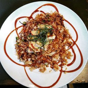 Tofu Fried Rice at Krunkwich Ramen House in Des Moines