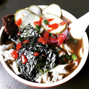Vegan Ramen at Krunkwich Ramen House in Des Moines