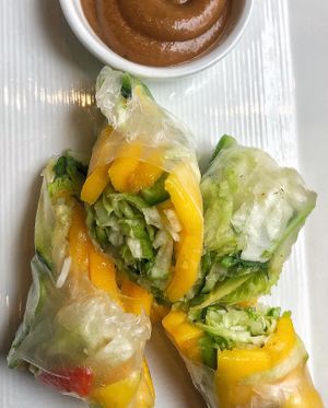 Summer spring roll  at CO in Savannah