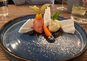 Vegan Eton Mess  at Momo Restaurant in Waterford