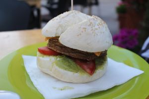 burger at D.Sanchez Fresh Food in Fuerteventura