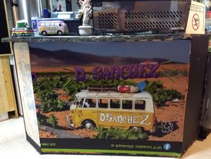 Counter at D.Sanchez Fresh Food in Fuerteventura