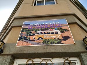 Banner at D.Sanchez Fresh Food in Fuerteventura