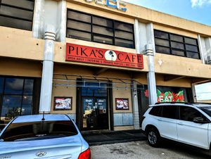 Outside view at Pika's Cafe in Guam