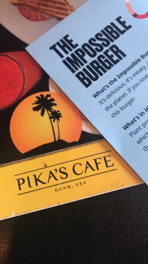 Great vegan options  at Pika's Cafe in Guam