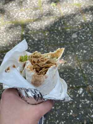 Lahmacun at Zum Drehspiess in Osnabruck