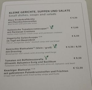 Small dishes at Holiday Inn Unterhaching in Munich