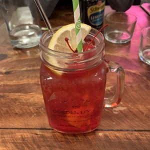 Cherry Lemonade  at Golden Lotus Vegan in Newtown