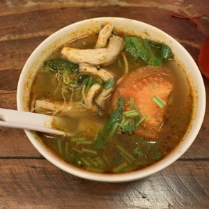 Tom Yum at Golden Lotus Vegan in Newtown