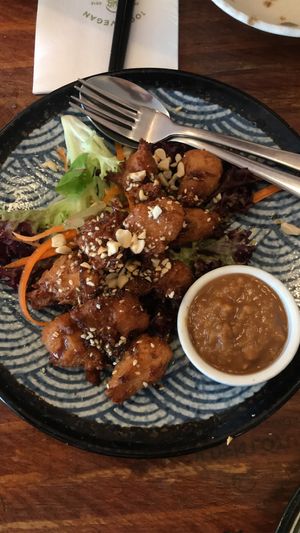 Pork  at Golden Lotus Vegan in Newtown