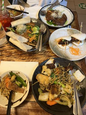   at Golden Lotus Vegan in Newtown