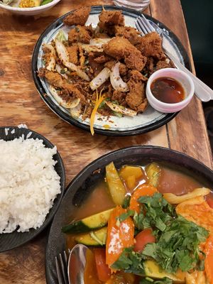   at Golden Lotus Vegan in Newtown