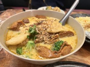   at Golden Lotus Vegan in Newtown