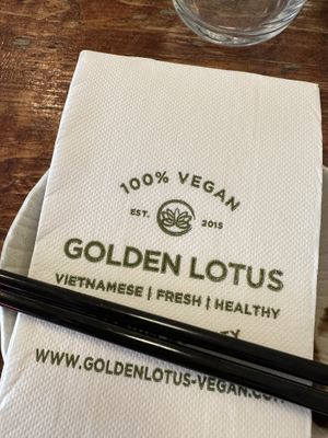   at Golden Lotus Vegan in Newtown