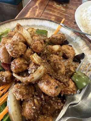   at Golden Lotus Vegan in Newtown