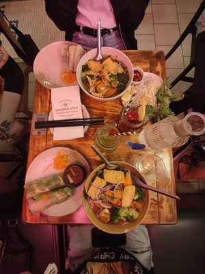  at Golden Lotus Vegan in Newtown