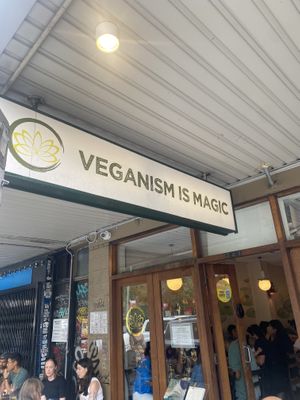 Veganism is magic #Veganuary at Golden Lotus Vegan in Newtown