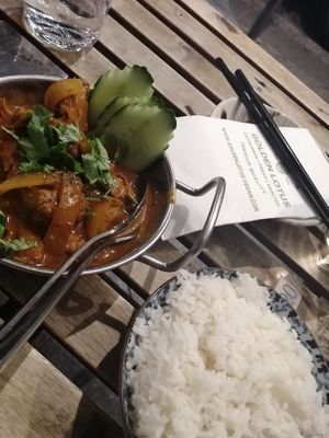   at Golden Lotus Vegan in Newtown