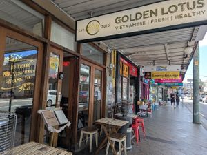  at Golden Lotus Vegan in Newtown