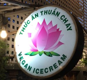 vegan icecream at Doa Sen Vang - P12 in Ho Chi Minh City