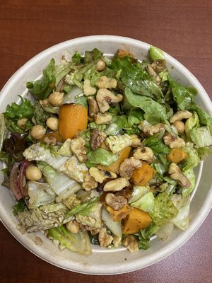 Sweet potato salad with chickpeas at Angel's Cafe in Sharon