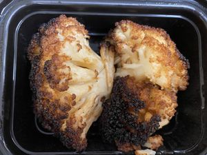 Side of roasted cauliflower  at Angel's Cafe in Sharon
