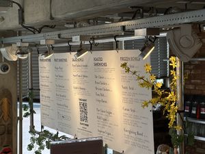 Menu   at Coco's Corner Shop in Amsterdam