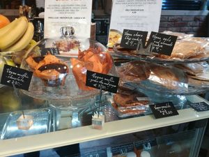 Vegan muffins and cookies at Coco's Corner Shop in Amsterdam
