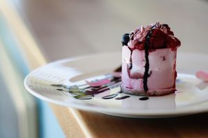 strawberry at Art of Raw at The Garden Lounge in Zadar