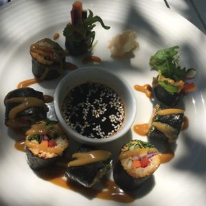 nori maki  at Art of Raw at The Garden Lounge in Zadar