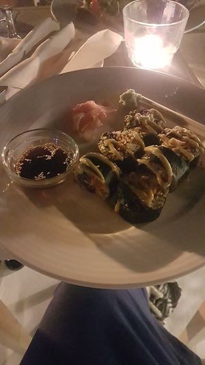 noramaki in low light at Art of Raw at The Garden Lounge in Zadar